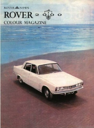 The Rover 2000 as seen in 1963 for the first time