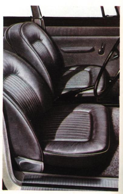 Rover 2000 front seats